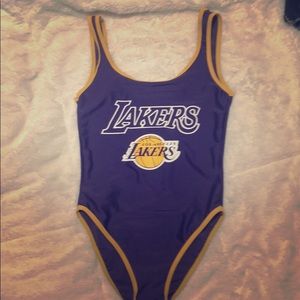 NBA Lakers body suit